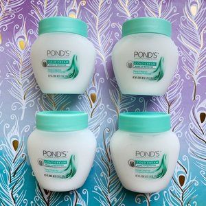 Pond's Cold Cream Makeup Cleanser (Lot of 4)